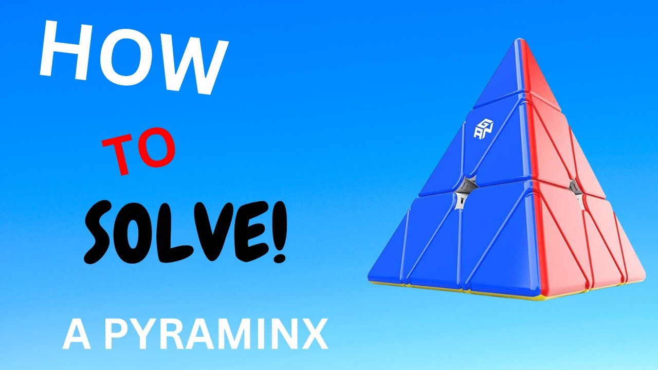 How To Solve A Pyraminx L Beginner Method Youtube