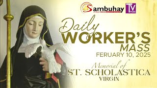 Sambuhay TV Mass | February 10, 2025 | Memorial of St. Scholastica