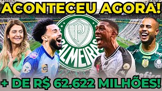 ESTÁ ACONTECENDO AGORA! NICOLA TRAZ ATUALIZAÇÕES IMPORTANTES DO VERDÃO! NOTÍCIAS DO PALMEIRAS HOJE