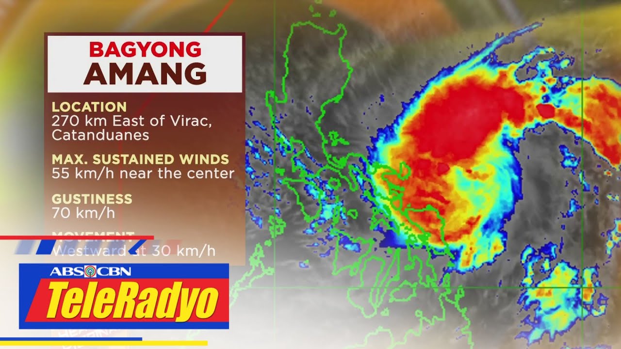 Weather Patrol: Updates Sa Bagyong Amang | Headline Pilipinas (11 Apr ...