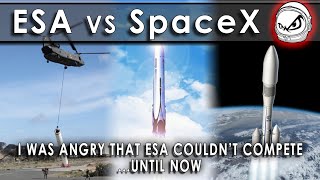 ESA vs SpaceX is no competition at all, right?  Well, that's changing.  Find out how!!