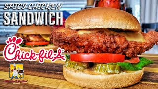 Chick fil A Spicy Chicken Sandwich Recipe | Copycat Recipe