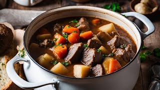 Hundreds of Five Star Reviews!! Famous Irish Beef Stew Recipe