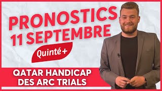 PRONOSTICS ET QUINTÉ+ POUR LE DIMANCHE 11 SEPTEMBRE | Faites le papier avec...