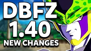 DBFZ NEW PATCH 1.40 CHANGES VISUAL GUIDE!