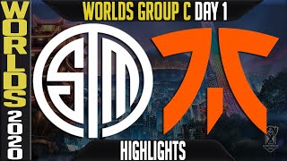 TSM vs FNC Highlights | Worlds 2020 Group C Day 1 - LoL World Championship | Tea