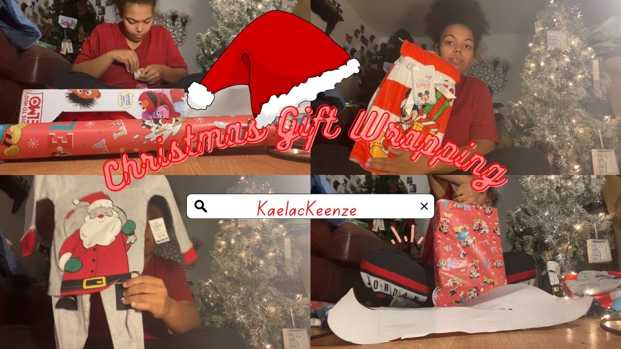 How To Wrap Christmas Gifts Wrapping Christmas Presents Part 1 Youtube