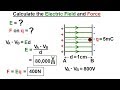 Physics - E&M: Ch 38.1 Voltage Potential Understood (24 of 24) Calculate the Electric Field & Force