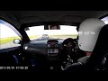 Citroen C2 VTS Blyton Park Trackday session