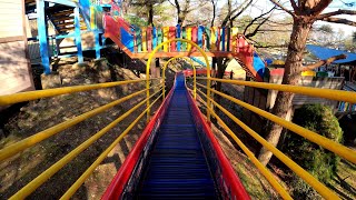 【4K60P】八幡山公園 ローラー滑り台 58m / 190ft Roller slide at Tochigi Hachimanyama Park