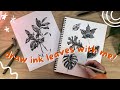 The Only Leaf Tutorial You'll Ever Need! / Tips to Drastically Improve Nature Drawings