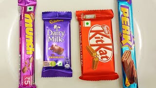 Cadbury munch vs dairymilk vs KitKat vs perk