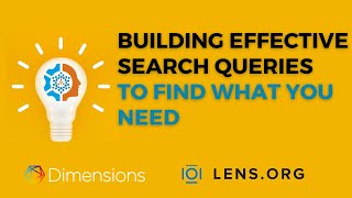 Building Effective Search Queries to Find What You Need