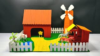 Diy Miniature Popsicle Stick Farm House