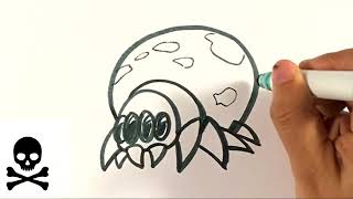 EASY How to Draw a SPIDER