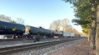 KCS 4679 ES44AC Leads CSX Q403 With A KCS Ace trailing