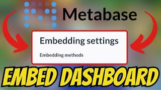 How To EMBED Metabase Dashboard In A Website! (QUICK & EASY) 2026