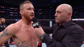 UFC 268: Justin Gaethje Octagon Interview