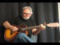 tim wallis demo n the aria 131 parlor guitar