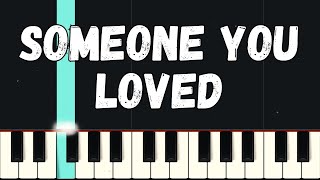 Someone You Loved - Lewis Capaldi | Beginner Piano Tutorial Easy
