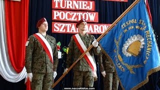 III Międzyszkolny Turniej Pocztów Sztandarowych Kielce 2014