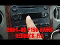 2004-08 F150 Radio Fix