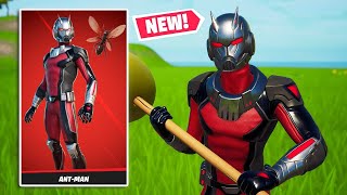 NEW ANT-MAN Skin Gameplay in Fortnite!