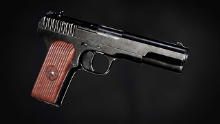Tokarev TT 33 Rigged Low Poly Game Ready - [Palm Tree Studio]