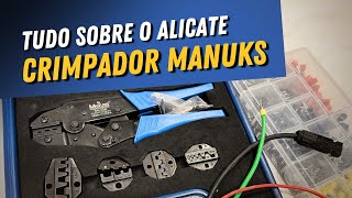 Alicate Crimpador Manuks – Kit Completo para Crimpagem! UNBOXING