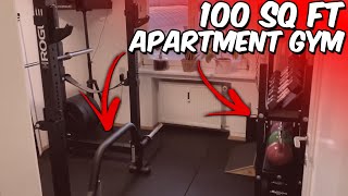 100 Square Foot Apartment Gym! | Home Gym Tour