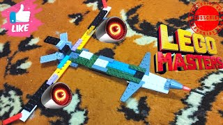 Review on Lego homemade ,, plane LEGO stop motion