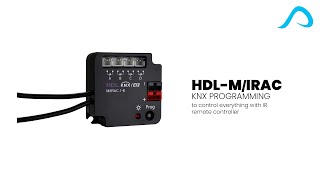 How to programm HDL KNX IR Emitter - HDL-M/IRAC.1