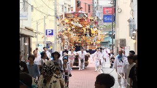 令和元年黒崎祇園山笠一宮神社御神幸、岡田神社御神幸