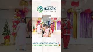 Celebrating the Christmas spirit with our amazing team at Sri Sri Holistic Hospitals