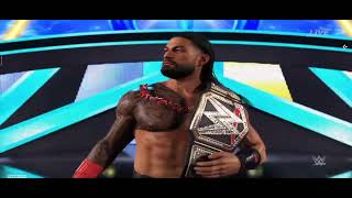 WWE 2K 23 Roman Reigns vs John Cena dekhte hain kaun Jeet sakta hai barabar ki fight