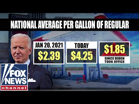 'The Five' Rip Biden's Response To Rising Gas Prices - YouTube