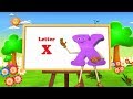 Letter X Song - 3D Animation Learning English Alphabet ABC Songs for Children