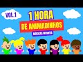 1 HORA DE MÚSICA INFANTIL - (Animadinhos - Vol. 1)