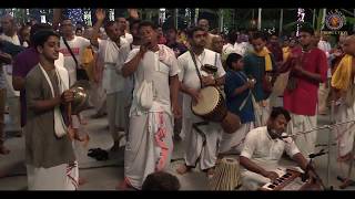 20180826 Sri Sri Radha Madhava's Jhulan Yatra held in Mayapur. Sandhya Aarti.