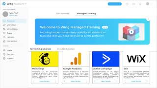 Wing Managed Training