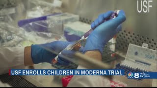 USF enrolls children in Modern trial