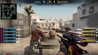 CS:GO POV Demo Vitality ZywOo (41/26) vs Astralis (de_dust2)