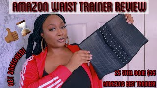 AMAZON WAIST TRAINER REVIEW | BEST AMAZON WAIST TRAINER 2022 | YIANNA WAIST TRAINER