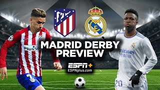 Atletico Madrid vs. Real Madrid, Madrid Derby Pre-Game Show | ESPN FC