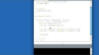 Edge detection using nested for loops