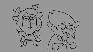 Sr Pelo Deltarune thingy that I found on Twitter