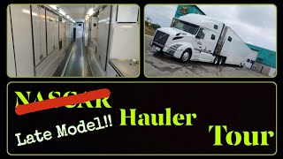 Race Car Hauler Tour