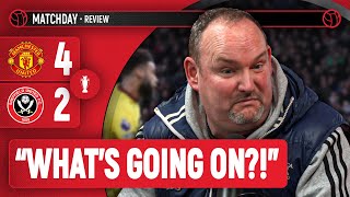 "WTF IS GOING ON?!" | Andy Tate Review | Man United 4-2 Sheff United