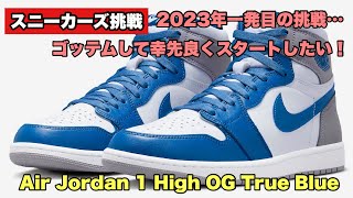 【スニーカーズ挑戦】1月14日 ジョーダン1のトゥルーブルーを狙いました！2023年、一発目の挑戦！果たして気になる結果は如何に！？