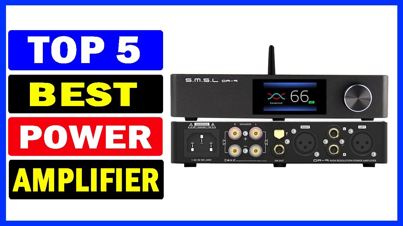 Top 5 Best Power Amplifier Of 2024 - YouTube